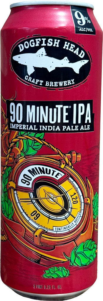 Dogfish Head 90 min Imperial IPA 19.2 Can – Mission Liquor