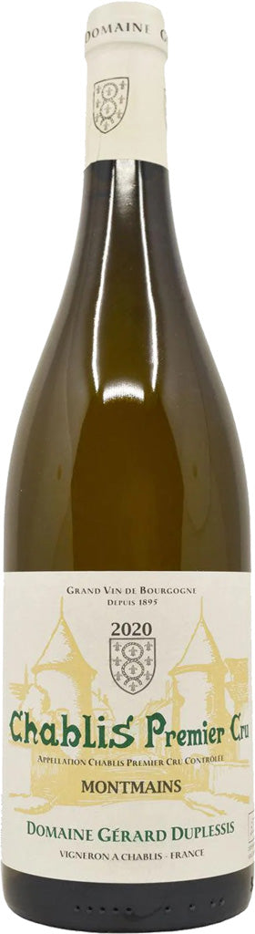 Domaine Gerard Duplesses Chablis Premier Cru Montmains 2020 750ml