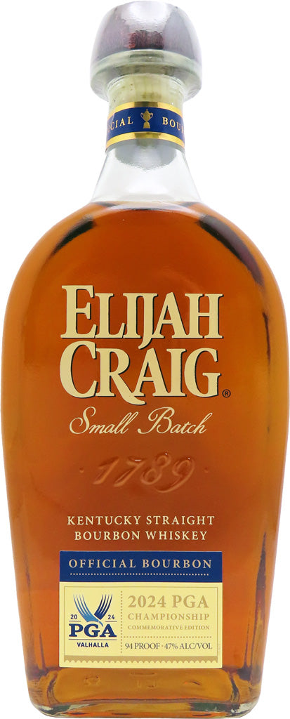Elijah Craig Small Batch PGA Championship Straight Bourbon Whiskey 2024 750ml-0