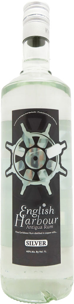 English Harbour Silver Antigua Rum 1L-0