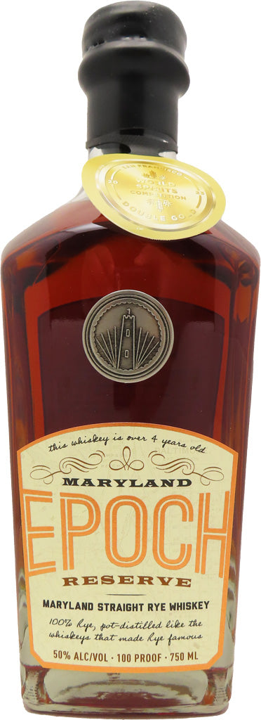 Epoch Maryland Reserve Straight Rye Whiskey 750ml