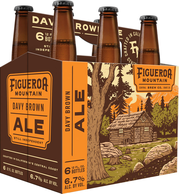 Figueroa Mountain Brewing Davy Brown Ale 6Pk