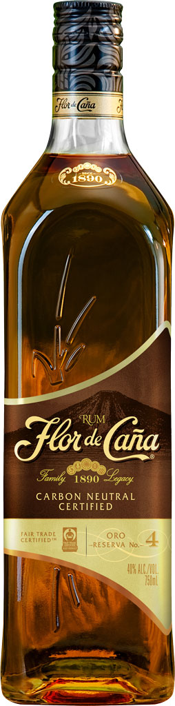 け*ゆ様 RON Flor de Caña ORO ラム酒 ニカラグア オールド Flor De Cana Rum Gold 4 Year Old 750ml – Mission Liquor