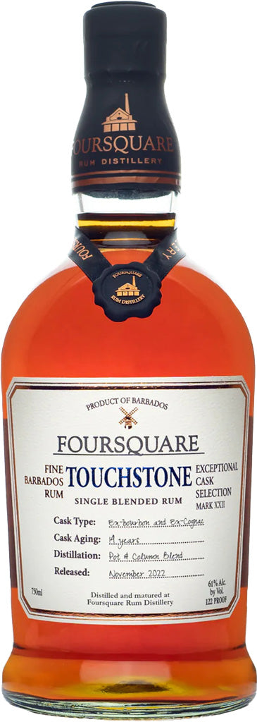 Foursquare Touchstone Single Blended Rum 14 Year Old 750ml