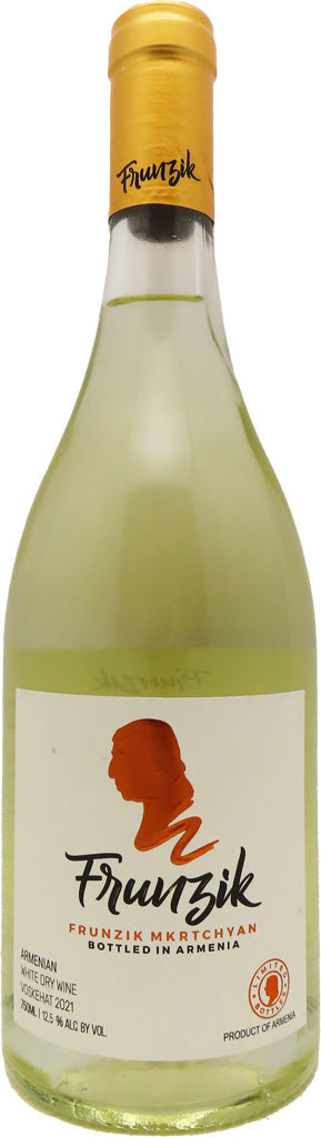 Frunzik Mkrtchyan Voskehat White Dry Wine 2021 750ml
