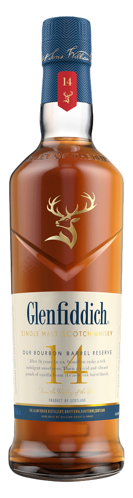Glenfiddich 14 Year Old Bourbon Barrel Reserve Single Malt Whisky Glenfiddich 14 Year Old Bourbon Barrel Reserve Single Malt Whisky