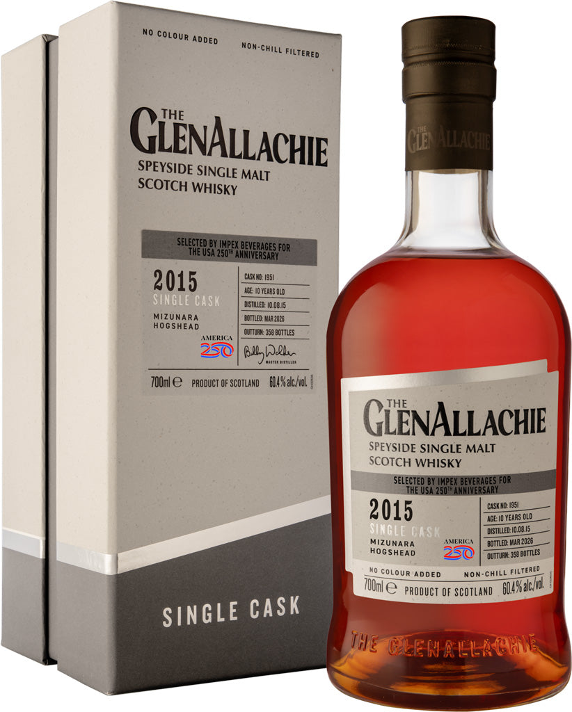 Glenallachie 10 Year Old Mizunara Hogshead Single Cask Single Malt