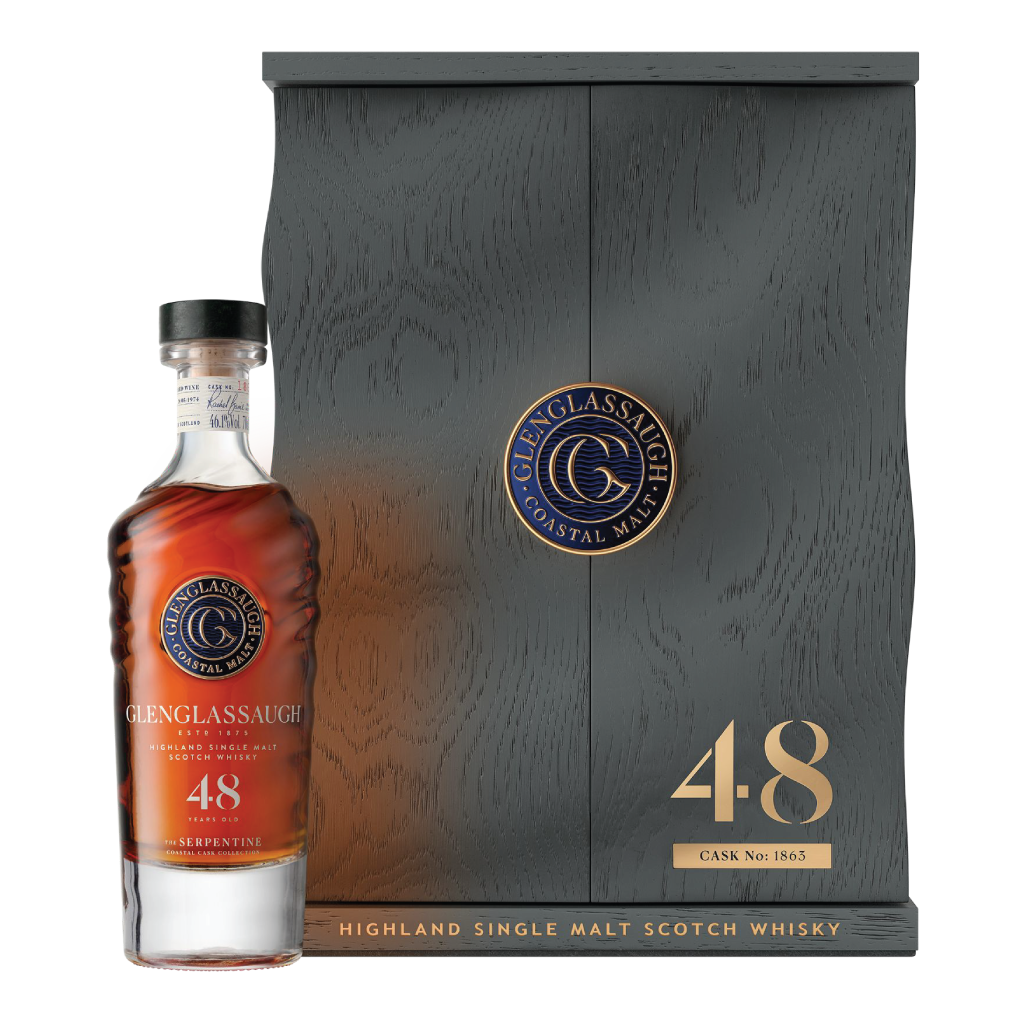 Glenglassaugh Serpentine Coastal Cask #1863 48 Year Single Malt Scotch 750ml-0