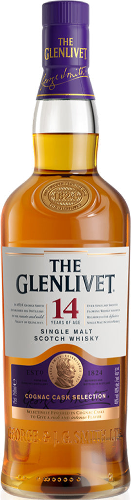 Glenlivet 14 Year Old Single Malt Whisky 750ml-0