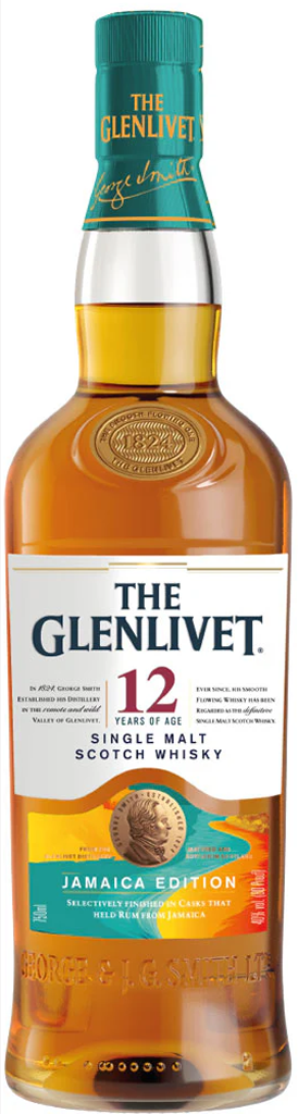 Glenlivet Jamaica Edition 12 Year Old Single Malt Whisky 750ml Glenlivet Jamaica Edition 12 Year Old Single Malt Whisky 750ml