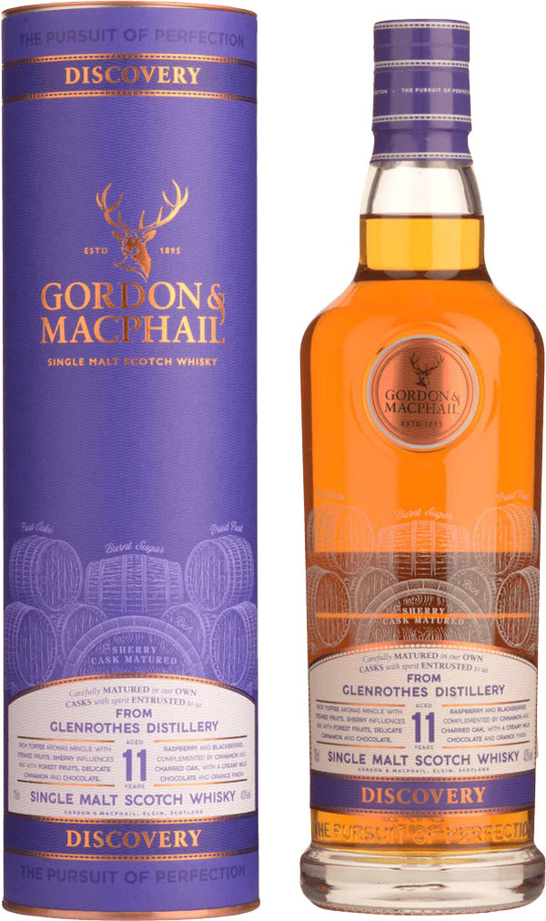 Gordon & Macphail Discovery Glenrothes 11 Year Old Single Malt Whiskey