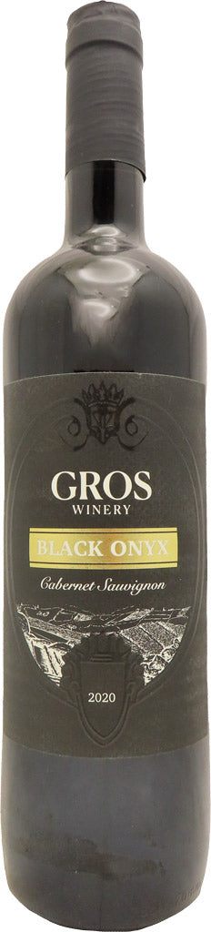 Gros Winery Cabernet Sauvignon Black Onyx 2020 750ml – Mission Liquor