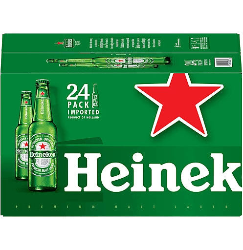 Heineken 24pk Btls