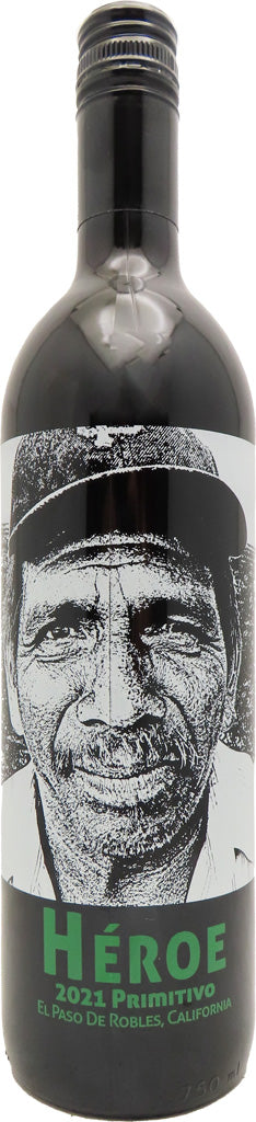 Heroe Primitivo El Paso De Robles 2021 750ml