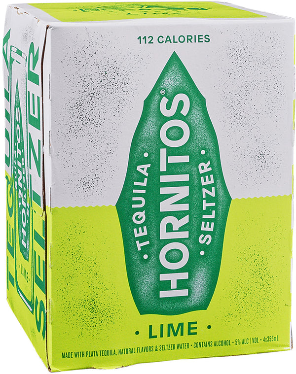 Hornitos Tequila Seltzer Lime 4pk Cans