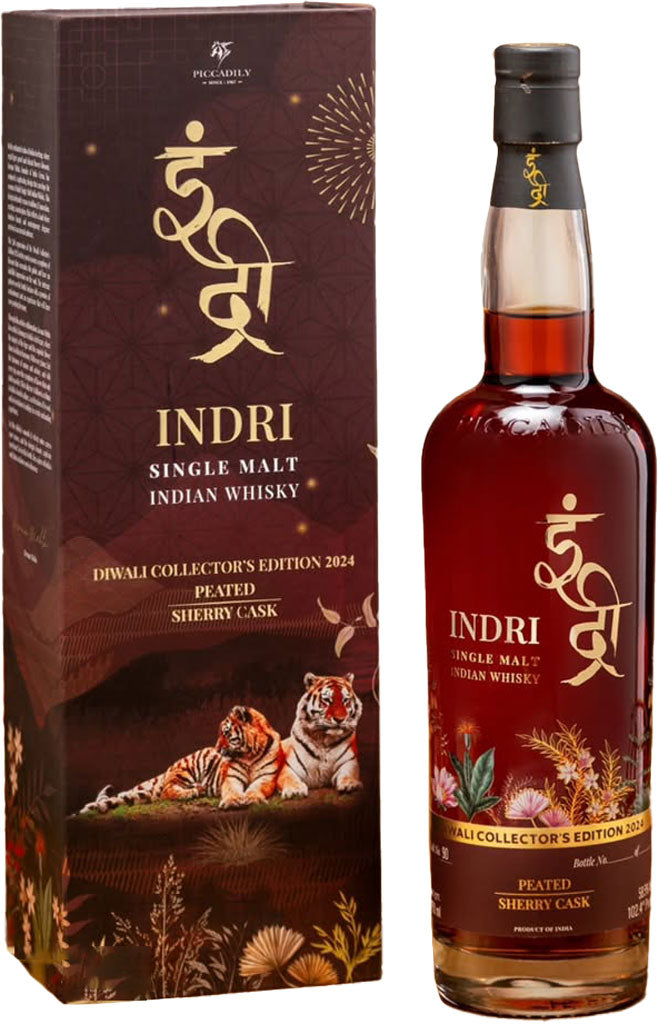 Indri Diwali Collector's Edition 2024 Indian Whisky 750ml-0