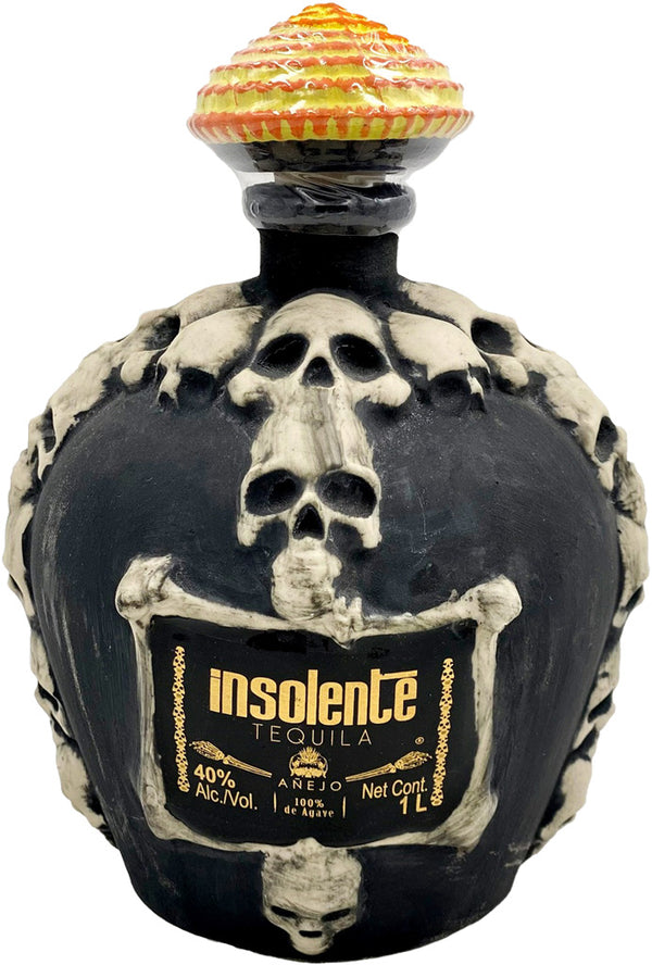 Insolente Tequila Anejo Ceramic Craneo 1L