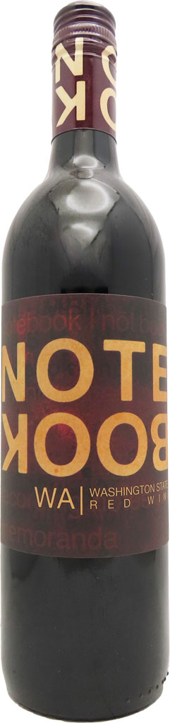 J. Bookwalter Notebook WA Red 2023 750ml-0