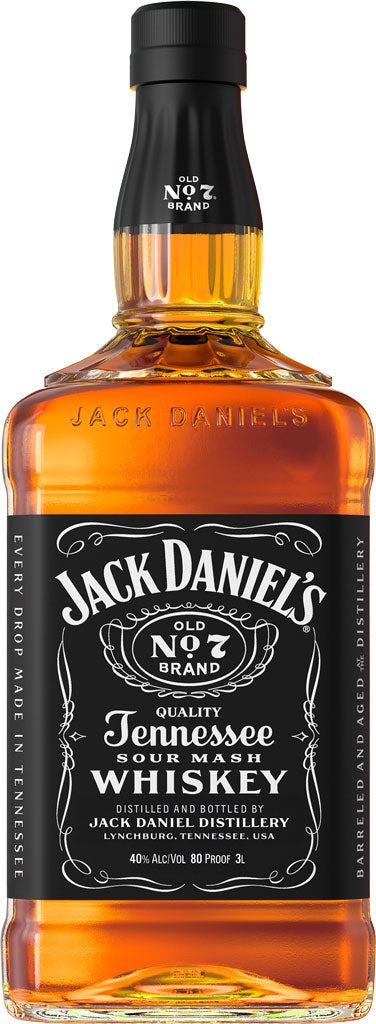 Jack Daniel's Old No. 7 3リットルウイスキー Jack Daniel's 3L – Mission Wine & Spirits