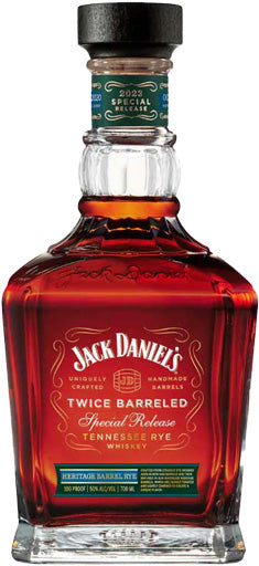 Jack Daniel's Twice Barreled Special Release Rye Whiskey 700ml (Limit 1)