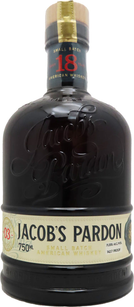 Jacob's Pardon Small Recipe No.3 American Whiskey 750ml-0
