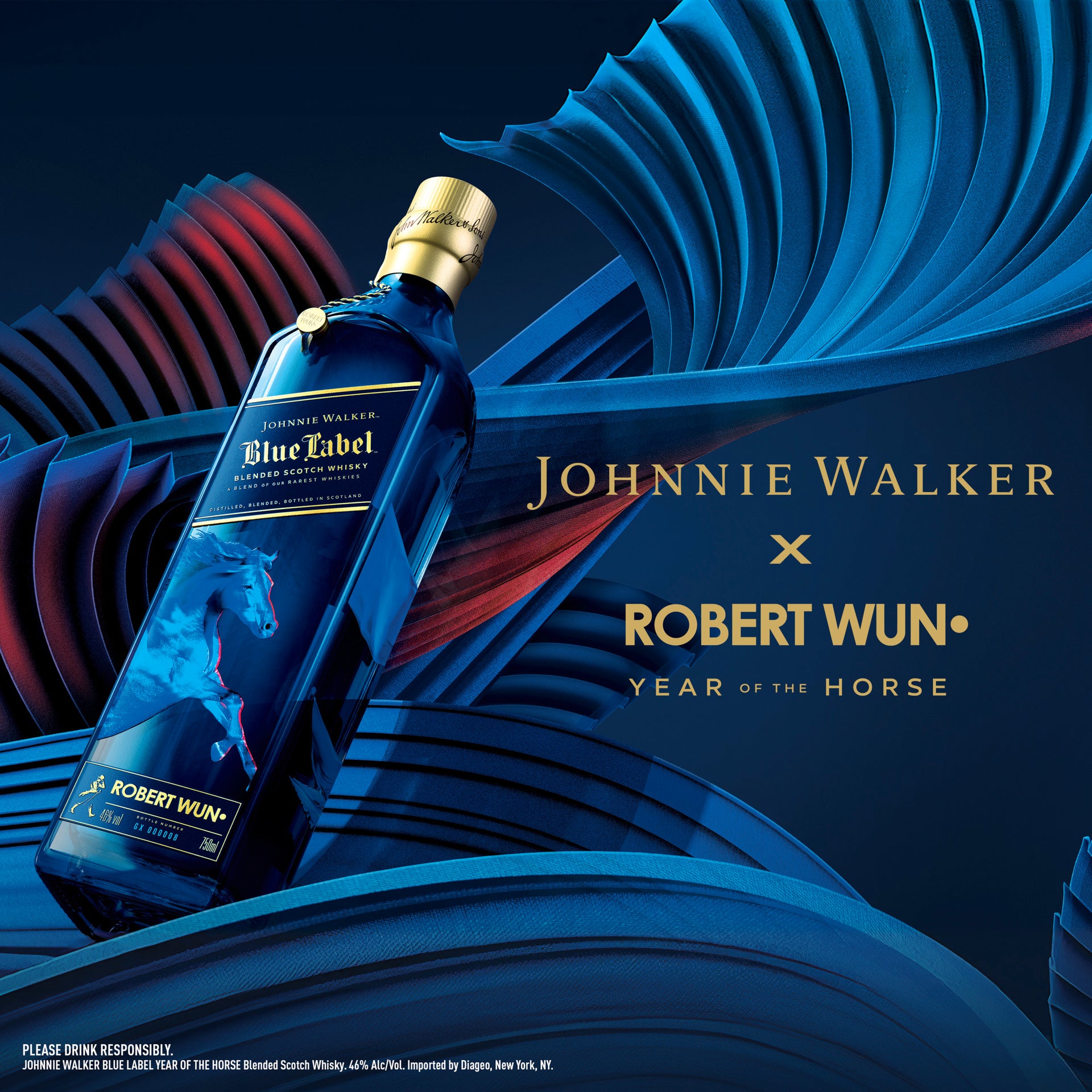 Banner of Johnnie Walker Year of the Horse