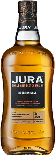 Jura Bourbon Cask Single Malt Scotch Whisky 750ml-0