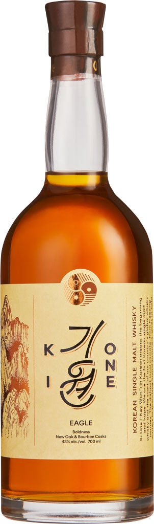 Ki One Eagle Edition Korean Single Malt Whisky 700ml – Mission Liquor