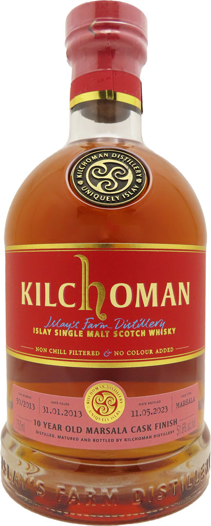 Kilchoman ImpEx Cask Evolution 10 Year Old Marsala Cask Finish Single Malt Whiskey 750ml