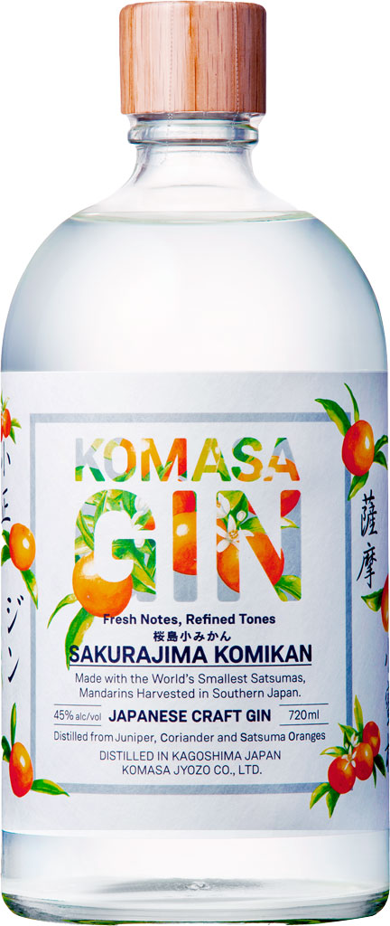 Komasa Sakurajima Komikan Tangerine Infused GIn 720ml – Mission Liquor