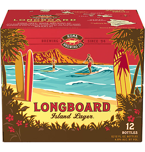 Kona Longboard Lager 12pk Cans