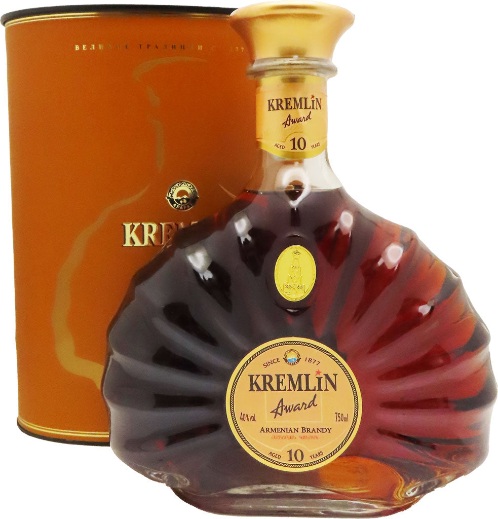 Kremlin Award Armenian Brandy 10 Year Old 750ml – Mission Liquor