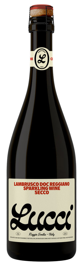 Lucci Lambrusco Reggiano DOC Secco 750ml – Mission Liquor