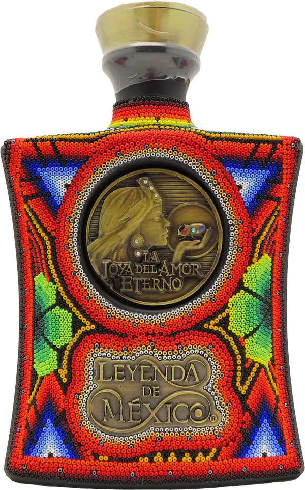 Leyenda de Mexico La Joya Del Amor Eterno Tequila Extra Anejo Beaded 750ml