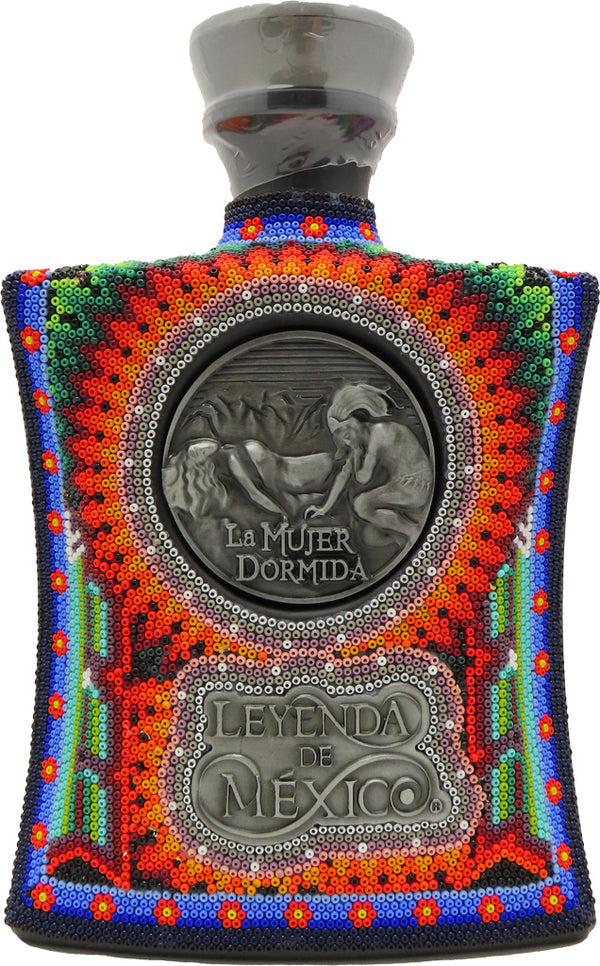Leyenda de Mexico La Mujer Dormida Tequila Extra Anejo Beaded 750ml