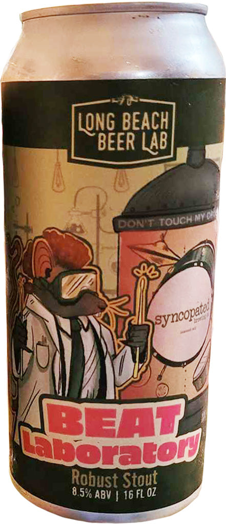 Long Beach Beer Lab Beat Laboratory Stout 16oz Can
