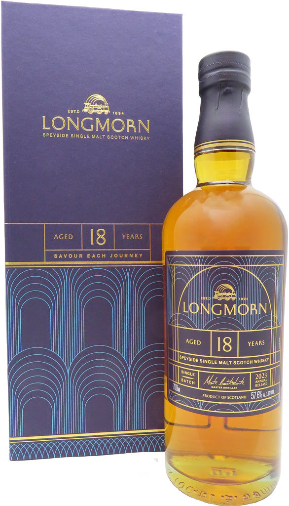 Longmorn Single Malt Whiskey 18 Year Old 700ml – Mission Wine