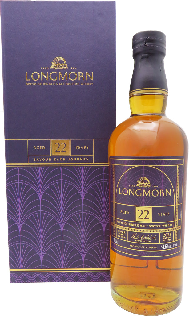 Longmorn Single Malt Whiskey 22 Year Old 700ml – Mission Liquor