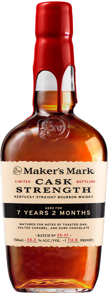 Maker's Mark Cask Strength Kentucky Bourbon 7+ Years Old 750ml