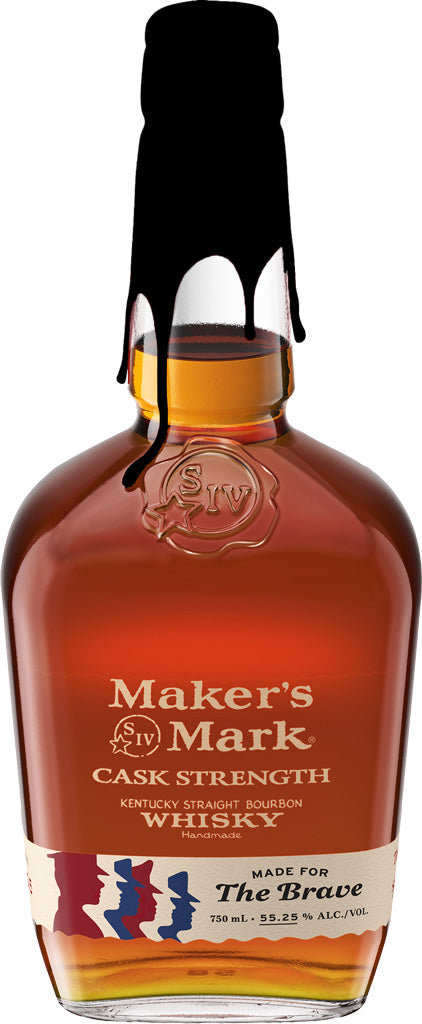 Maker's Mark Cask Strength Made for The Brave 750ml – Mission Liquor
