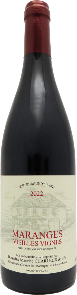 Maurice Charleux & Fils Vieilles Vignes Maranges 2022 750ml-0