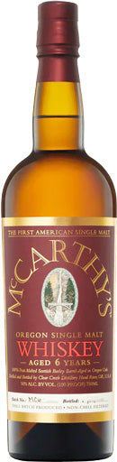 McCarthy's Single Malt Whiskey 6 Year Old 750ml-0