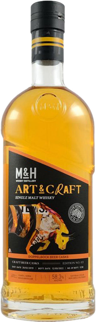 Milk & Honey Art & Craft Doppelbock Beer Cask Single Malt Whisky 750ml