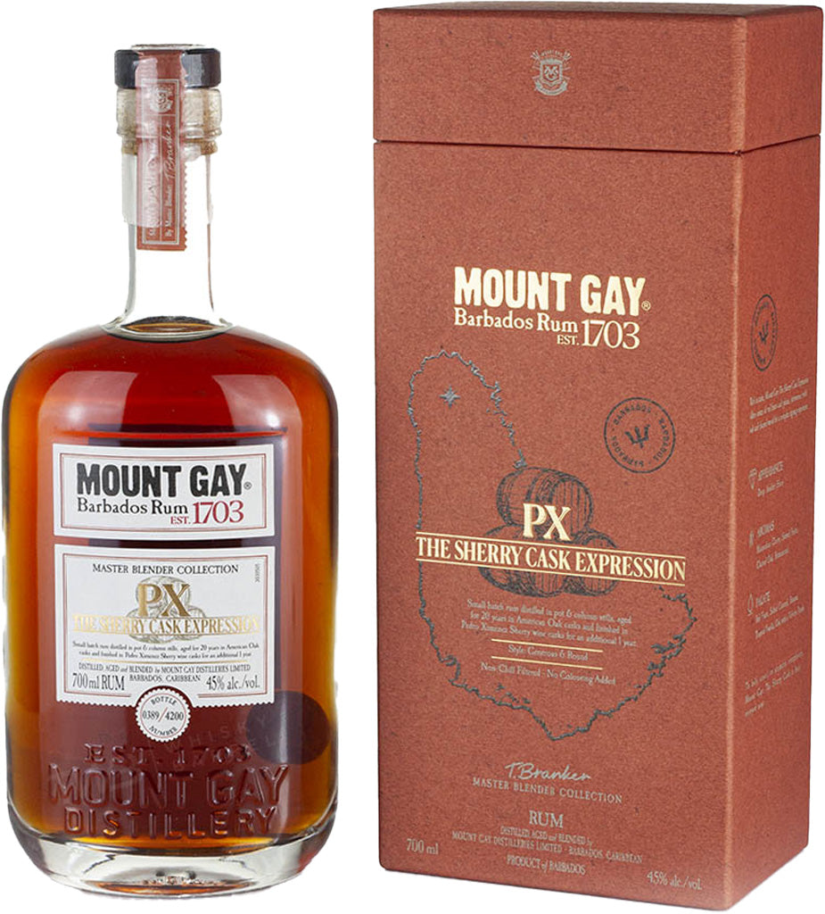 Mount Gay Rum 1703 Master Blender Collection PX Sherry Cask 700ml-0