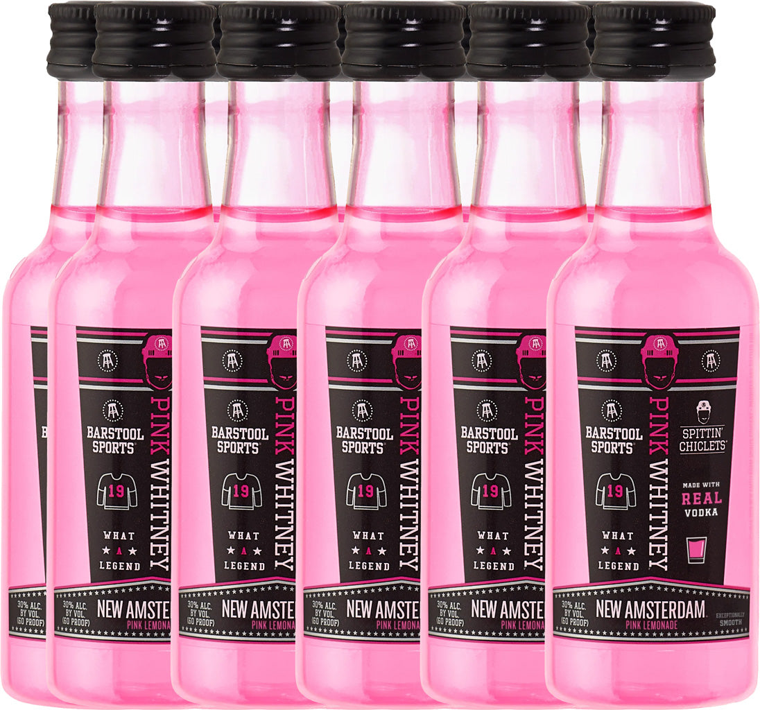 New Amsterdam Pink Whitney Lemonade Vodka 50ml 10pk-0