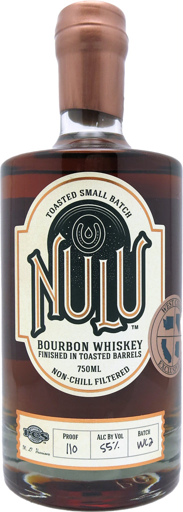 Nulu Reserve Toasted Barrel Bourbon West Coast Exclusive 2 110 PF 750ml