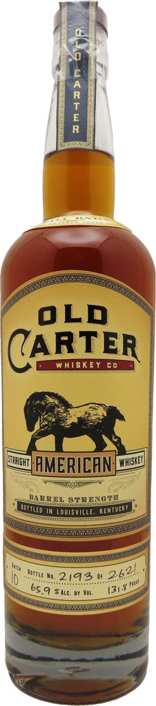 Old Carter American Whiskey Batch 10 750ml
