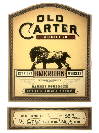 Old Carter American Whiskey Batch 14 750ml-0