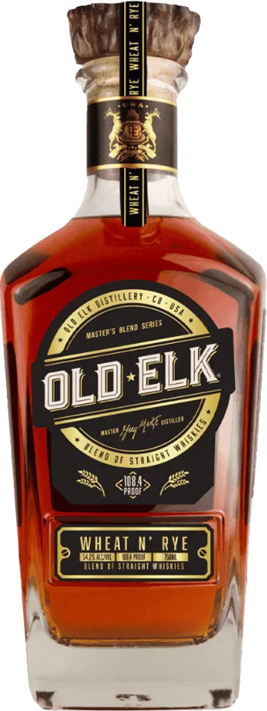 Old Elk Wheat N' Rye Straight Whiskey 750ml