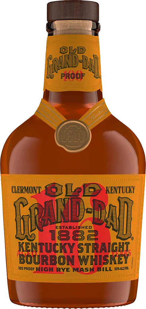 Old Grand Dad High Rye Mash 16 Year Old Bourbon 750ml-0